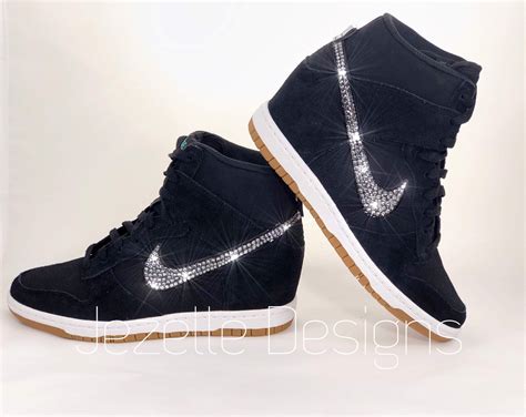 nike heel tennis shoes|high top wedge sneakers Nike.